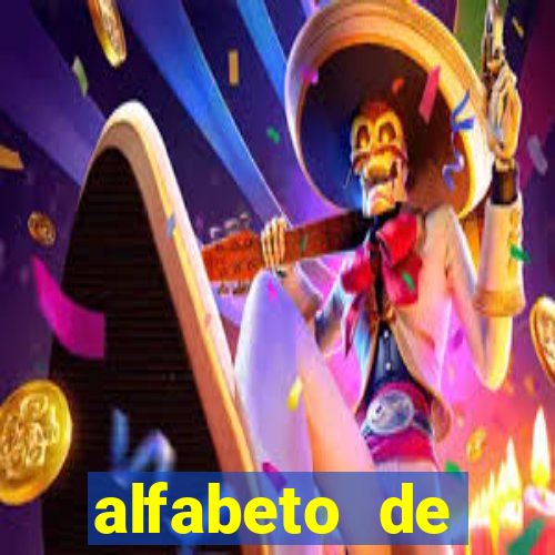 alfabeto de caligrafia bonita