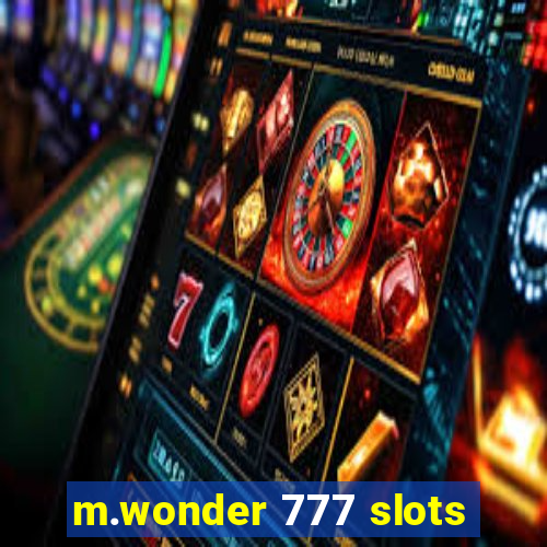 m.wonder 777 slots