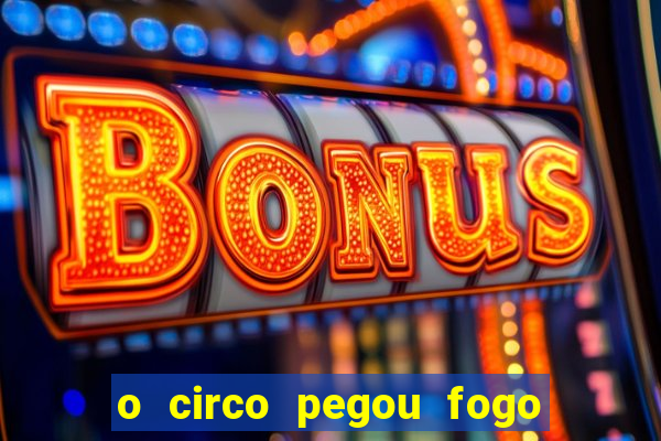 o circo pegou fogo música infantil