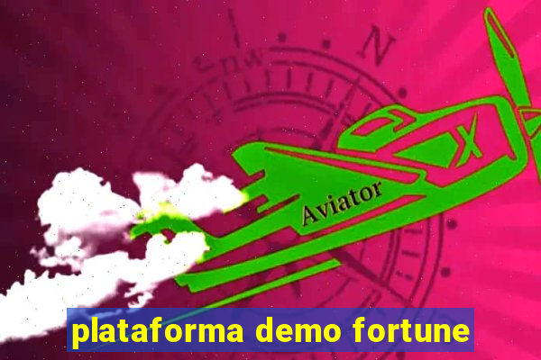 plataforma demo fortune