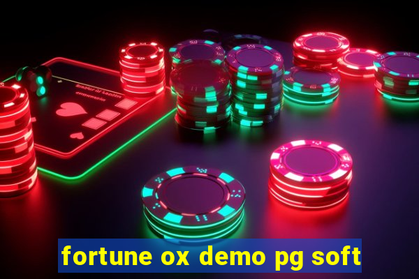 fortune ox demo pg soft