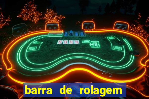 barra de rolagem descendo sozinha win10