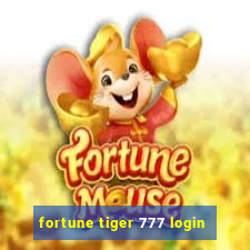 fortune tiger 777 login