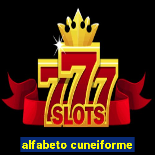 alfabeto cuneiforme