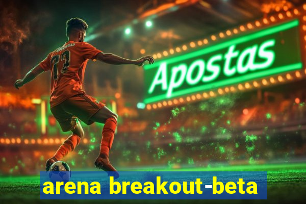 arena breakout-beta