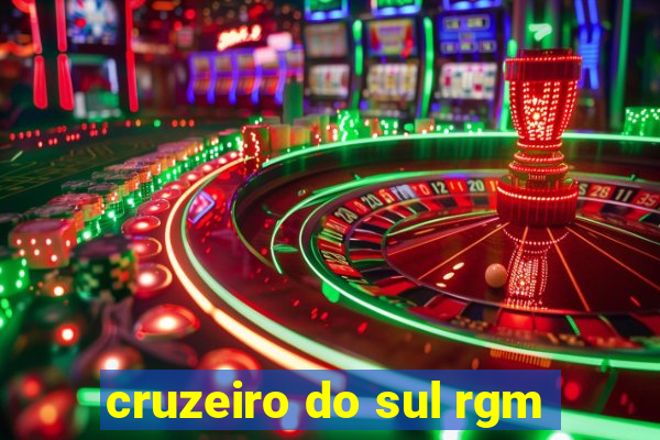 cruzeiro do sul rgm