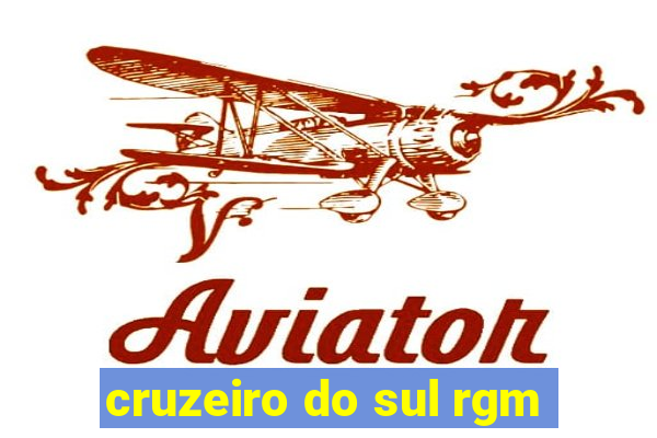 cruzeiro do sul rgm