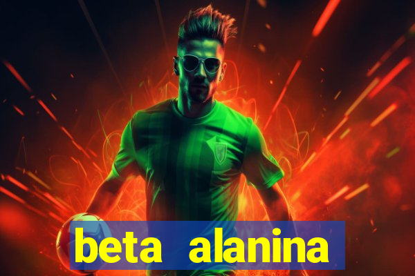 beta alanina aumenta a pressao