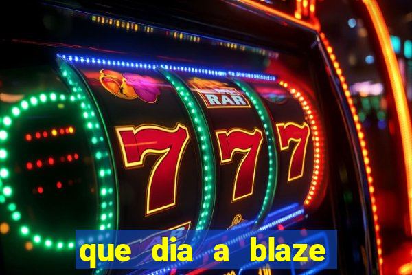 que dia a blaze paga o cashback