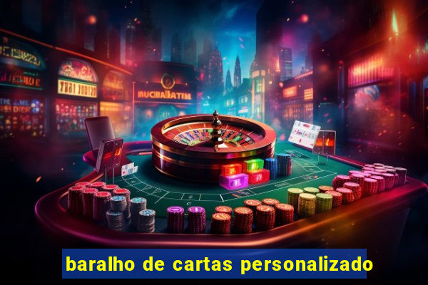 baralho de cartas personalizado