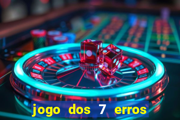 jogo dos 7 erros para manipuladores de alimentos