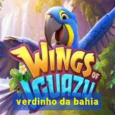 verdinho da bahia