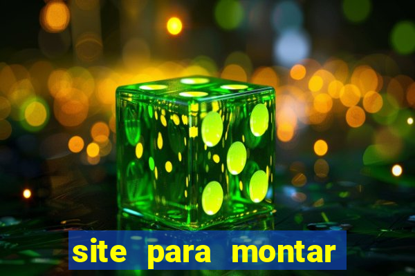 site para montar time de futebol