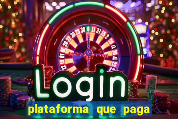 plataforma que paga no cadastro fortune tiger