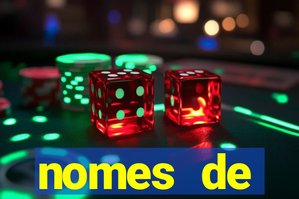 nomes de plataformas de jogos de cassino