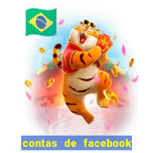 contas de facebook abandonadas com senha e email