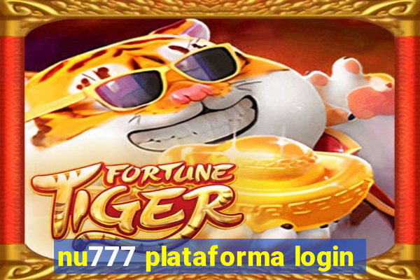 nu777 plataforma login