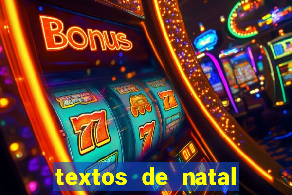 textos de natal para leitura