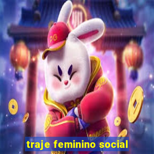 traje feminino social