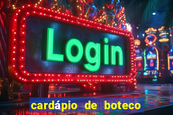 cardápio de boteco pinguim assis brasil