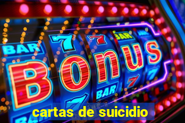 cartas de suicidio