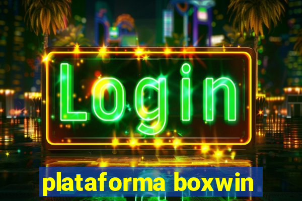 plataforma boxwin