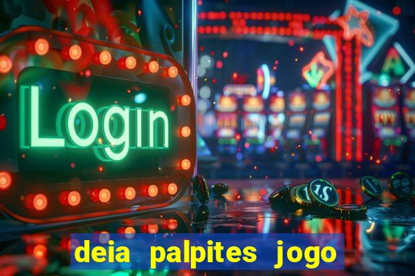 deia palpites jogo do bicho