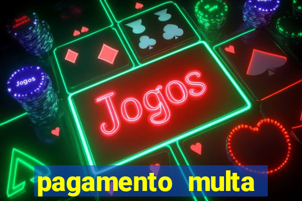 pagamento multa detran mg