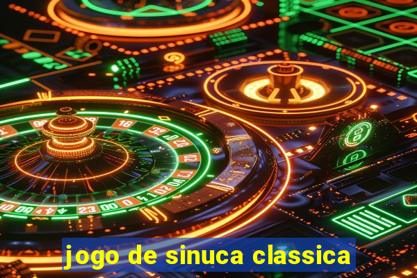 jogo de sinuca classica