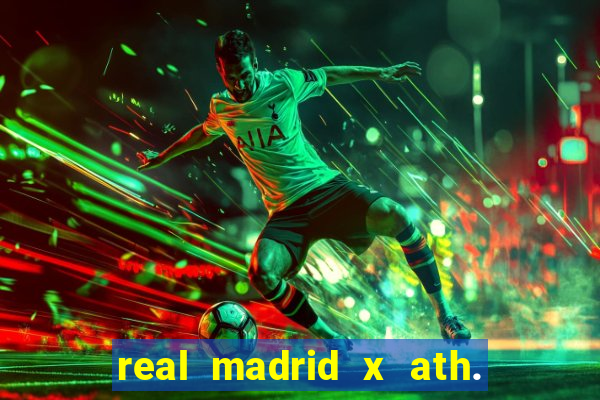 real madrid x ath. bilbao palpite