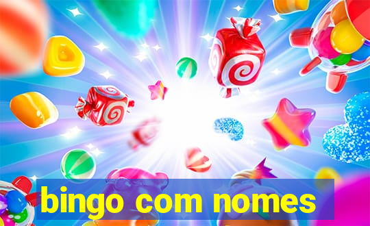 bingo com nomes