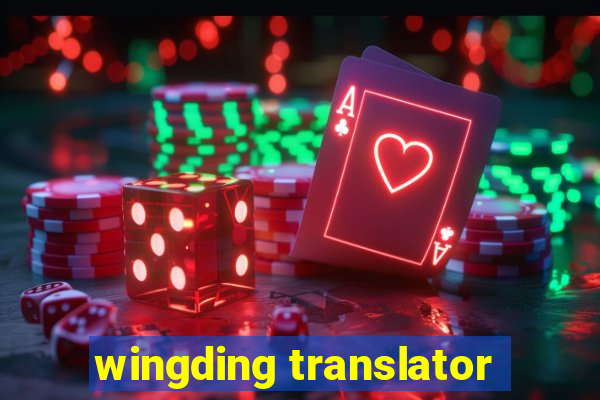 wingding translator