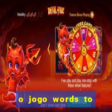 o jogo words to win paga mesmo