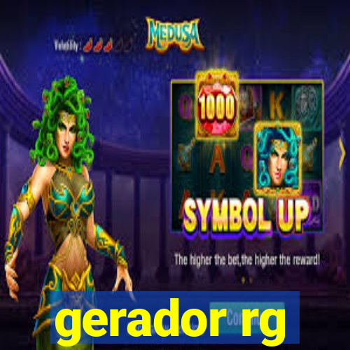 gerador rg