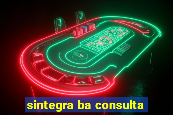 sintegra ba consulta