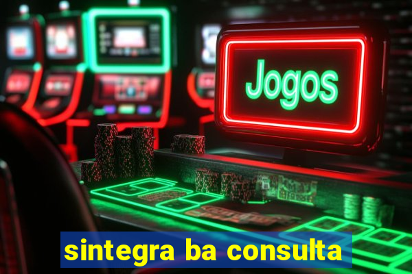 sintegra ba consulta