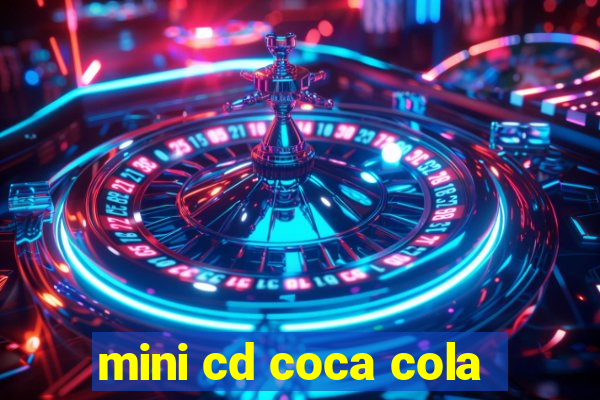 mini cd coca cola