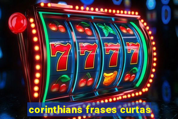 corinthians frases curtas