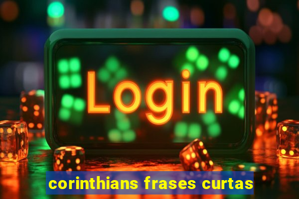 corinthians frases curtas