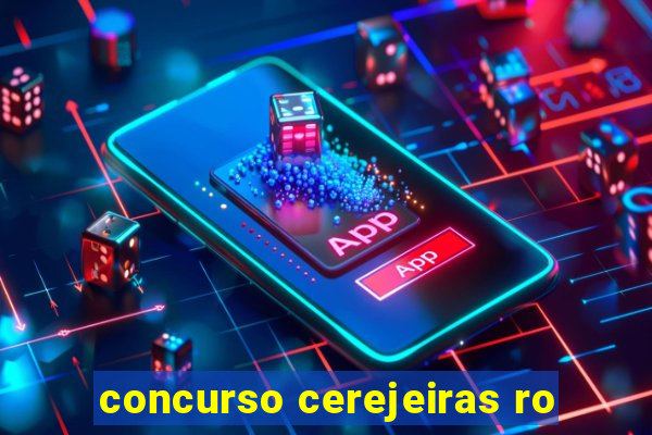 concurso cerejeiras ro