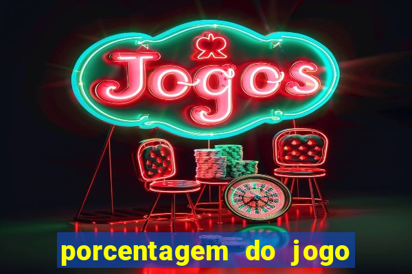 porcentagem do jogo fortune tiger