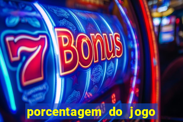 porcentagem do jogo fortune tiger