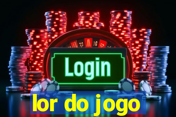 lor do jogo