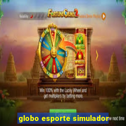 globo esporte simulador