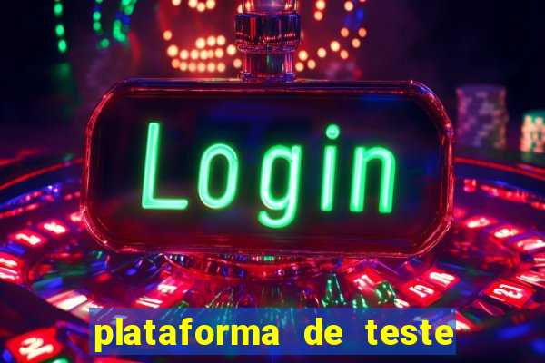 plataforma de teste pg demo