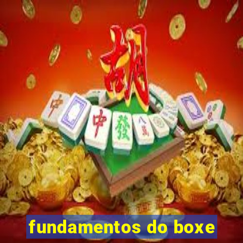 fundamentos do boxe