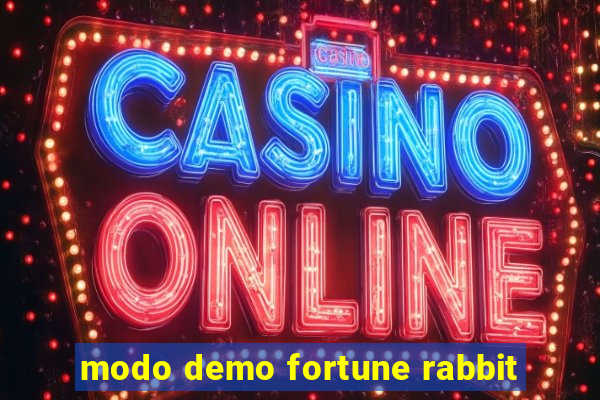 modo demo fortune rabbit