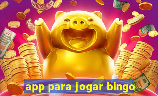 app para jogar bingo