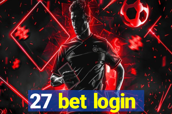 27 bet login