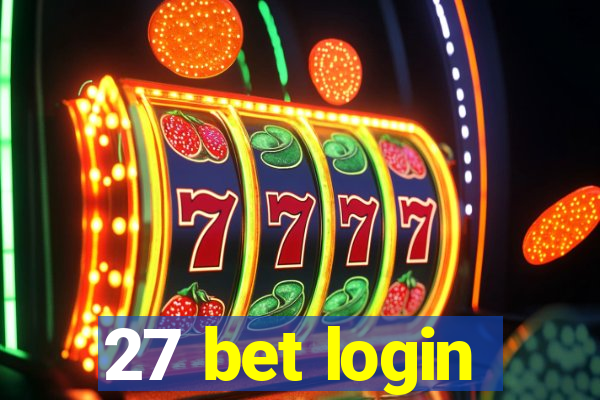 27 bet login